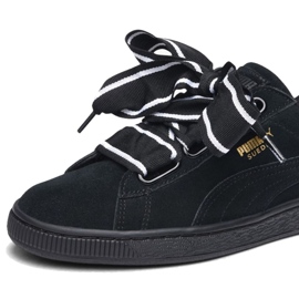 Puma Suede Heart Satin Ii W 364084 01 crno 2