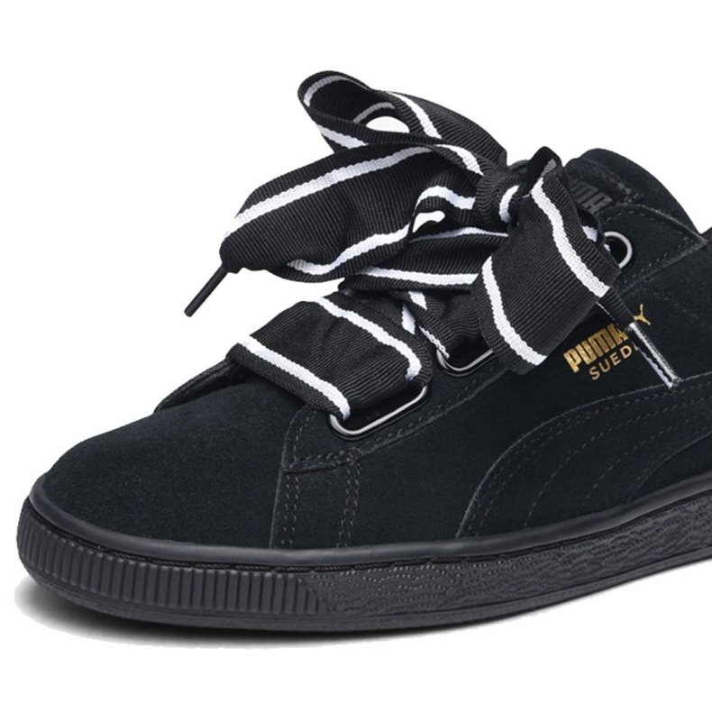 Puma Suede Heart Satin Ii W 364084 01 crna 2