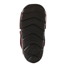 Adidas sandale Spider Man AltaSwim Jr BY2610 crno crvena 2