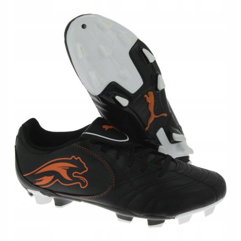 Kopačke Puma Boca Fg Jr 102532 03 crno crno 1
