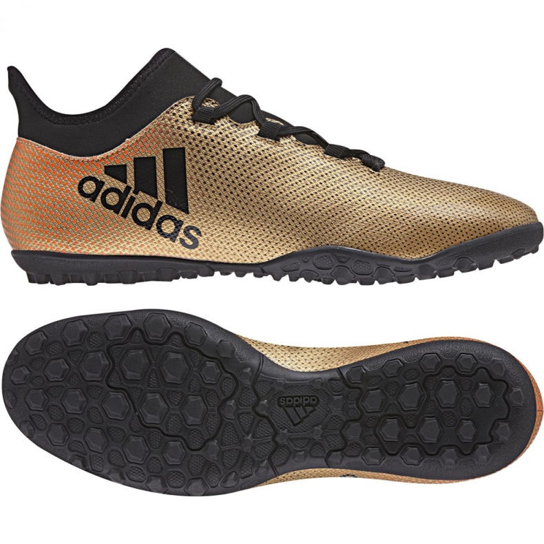 Kopačke Adidas X Tango 17.3 Tf M CP9135 raznobojna zlatna 1