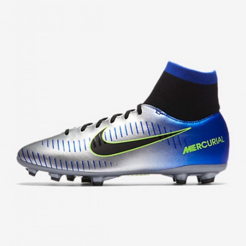 Nike Mercurial Victory Vi Df Neymar Fg Jr 921486-407 kopačke višebojan srebro 1