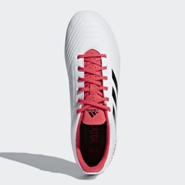 Kopačke Adidas Predator 18.4 FxG M CM7669 raznobojna bijela 2