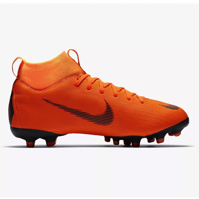 Nike Mercurial Superfly 6 Academy Gs Mg Jr AH7337-810 nogometne cipele raznobojna naranča 1