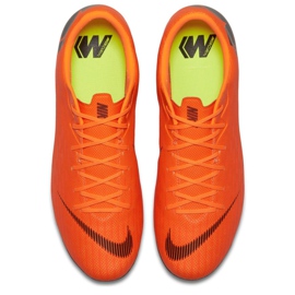 Tenisice za nogomet Nike Mercurial Vapor 12 Academy Fg M AH7375-810 raznobojna naranča 2