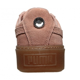 Puma Suede Platform Jewel Jr 365131 01 bež ružičasta 1