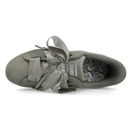 Puma Suede srce šljunak W 365210 02 zelena 2