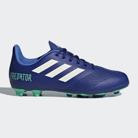 Kopačke Adidas Predator 18.4 FxG Junior CP9242 raznobojna plava 1
