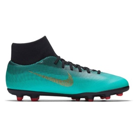 Nogometne cipele Nike Mercurial Superfly 6 Club CR7 Mg AJ3545-390 višebojan plava 1