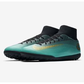 Nogometne cipele Nike Mercurialx 6 Club CR7 Tf AJ3570-390 plava plava 2