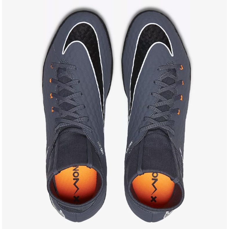 Nogometne cipele Nike Hypervenom PhantomX 3 Academy Df Tf M AH7276-081-S siva siva 2