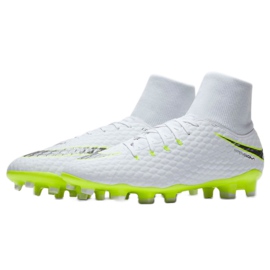 Nogometne cipele Nike Hypervenom Phantom 3 Academy Df Fg M AH7268-107 višebojan bijela 2