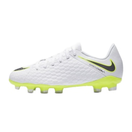 Nogometne cipele Nike Hypervenom Phantom 3Academy Fg Jr AJ4119-107 raznobojna bijela 1