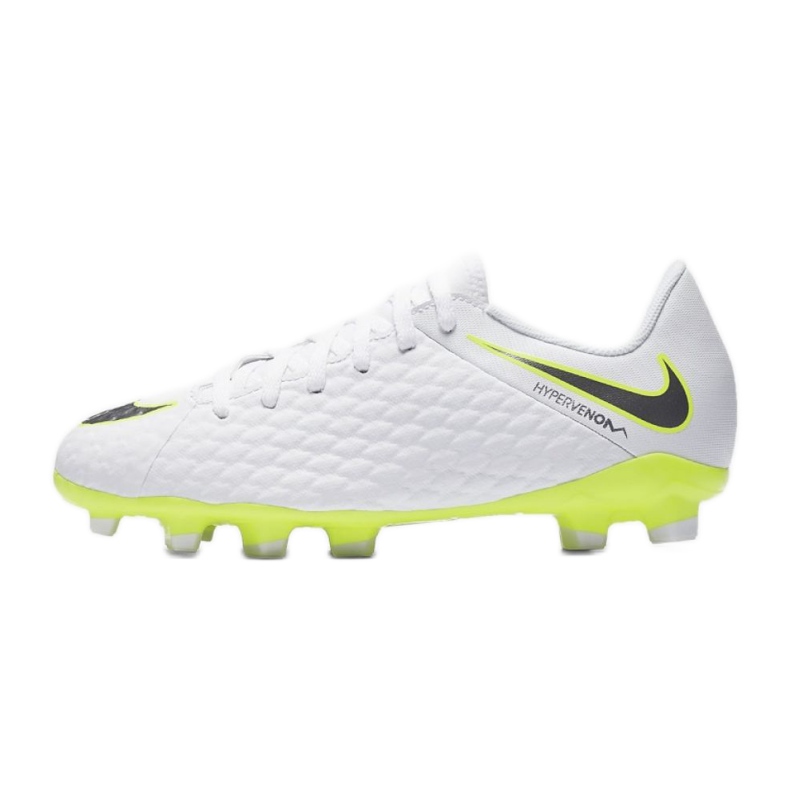 Nogometne cipele Nike Hypervenom Phantom 3Academy Fg Jr AJ4119-107 raznobojna bijela 1