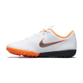 Nike Mercurial VaporX 12 Academy Tf Jr AH7353-107 nogometne cipele višebojan bijela 2