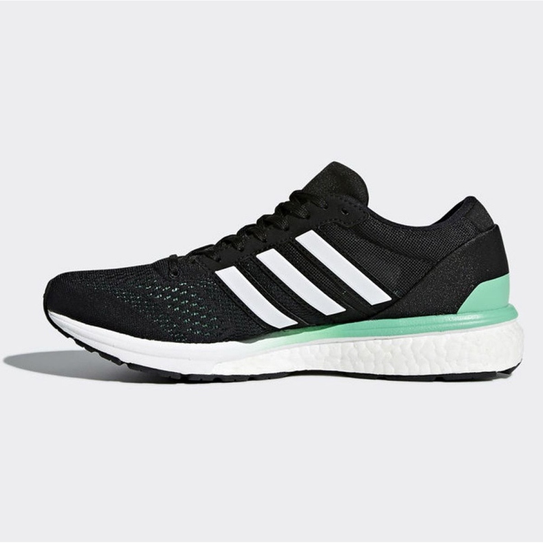 Tenisice za trčanje adidas Boston 6 W BB6421 crna zelena 1
