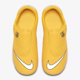 Nike Mercurial Vapor 12 (V) Ps Neymar FG / MG Jr AO2897-710 nogometne cipele žuta boja žuta boja 2
