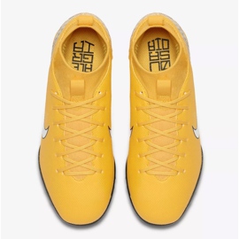 Nogometne cipele Nike Mercurial Superfly 6 Academy Gs Neymar Tf Jr AO2887-710 žuta boja žuta boja 2