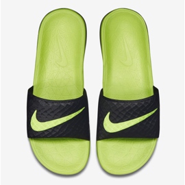 Nike Benassi Solarsoft slide 705474-070 crno 1