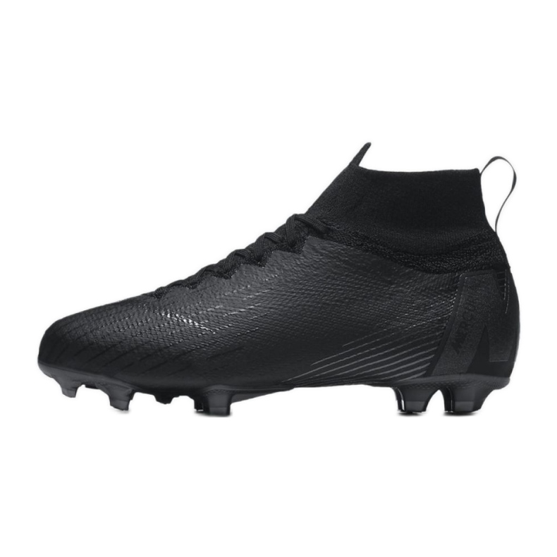 Nike Mercurial Superfly 6 Elite Fg Jr AH7340-001 nogometne cipele crna crna 1