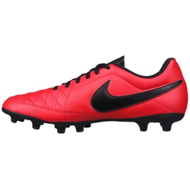 Nogometne cipele Nike Majestry Fg M AQ7902-600 crvena crvena 1