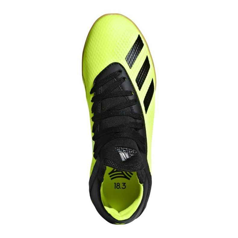 Unutarnje cipele adidas X Tango 18.3 U Jr DB2426 žuta boja žuta boja 1