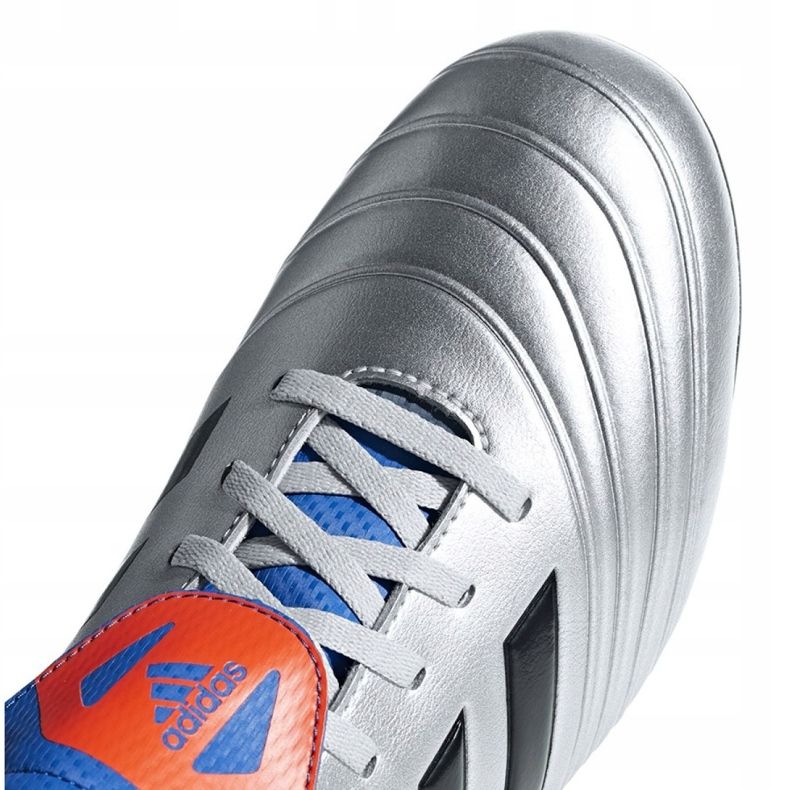 Kopačke Adidas Copa 18.4 FxG M DB2458 siva srebro 2