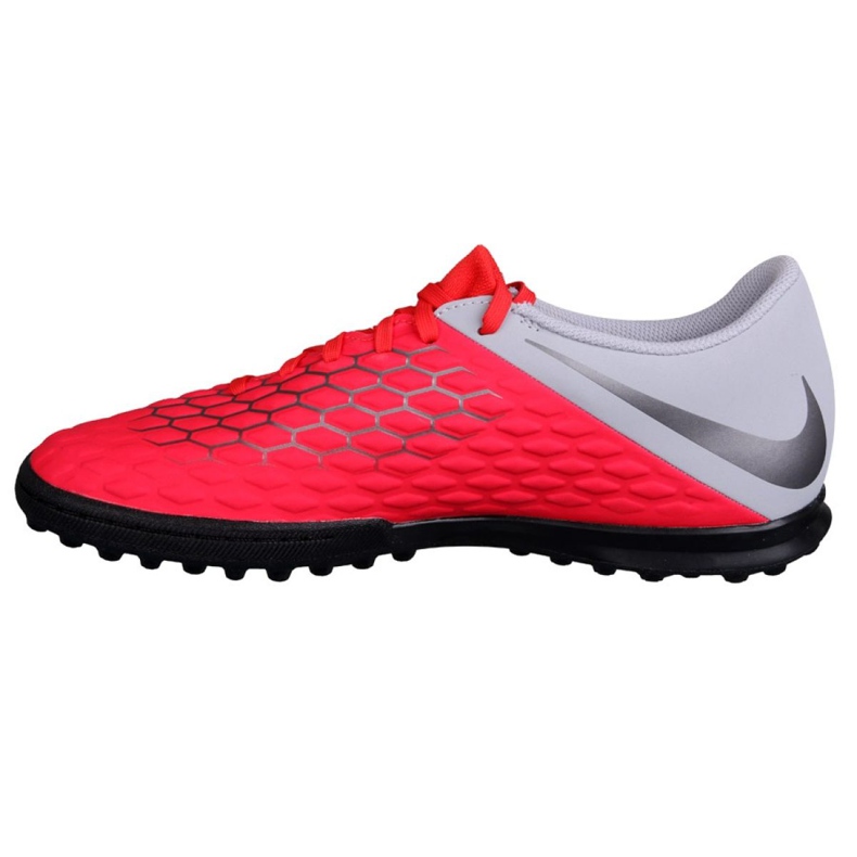 Nogometne tenisice Nike Hypervenom 3 Club Tf AJ3811-600 crno crvena 1