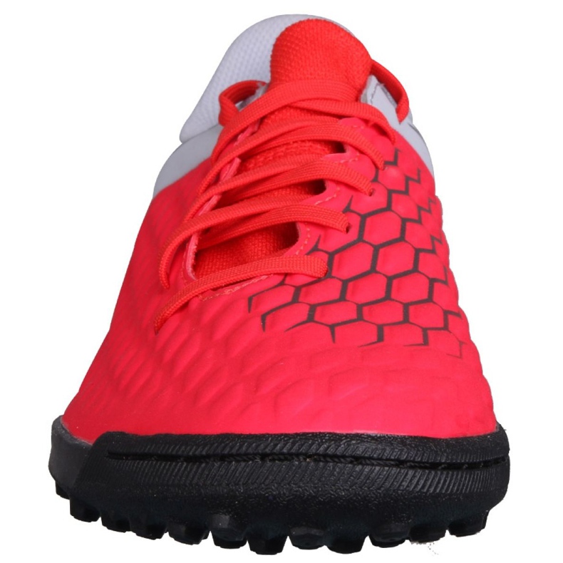 Nogometne tenisice Nike Hypervenom 3 Club Tf AJ3811-600 crno crvena 2