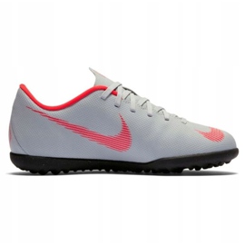 Nike Mercurial VaporX 12 club Tf Gs Jr AH7355-060 nogometne cipele višebojan bijela 1