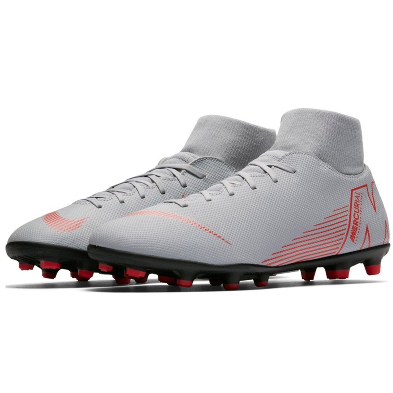 Nogometne cipele Nike Mercurial Superfly 6 Club Mg M AH7363-060 višebojan siva 2