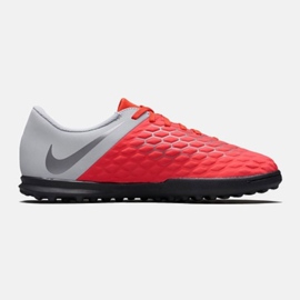 Nogometne cipele Nike Hypervenom Phantomx 3 Club Tf Jr AJ3790-600 višebojan crvena 1