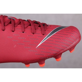 Nike Mercurial Vapor 12 Academy Gs Mg Jr AH7347-606 nogometne cipele crvena crvena 1