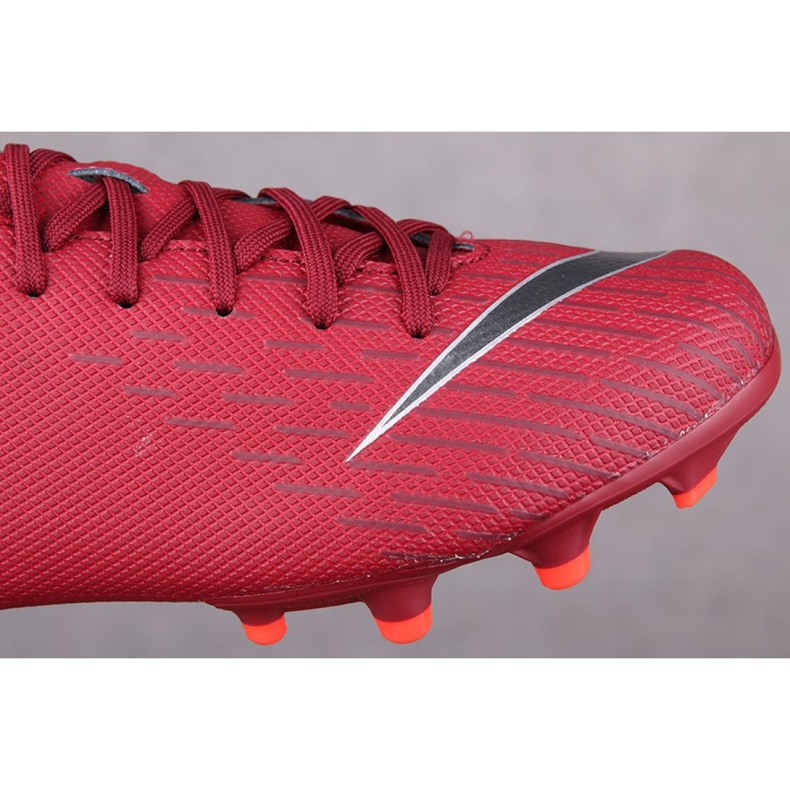 Nike Mercurial Vapor 12 Academy Gs Mg Jr AH7347-606 nogometne cipele crvena crvena 1