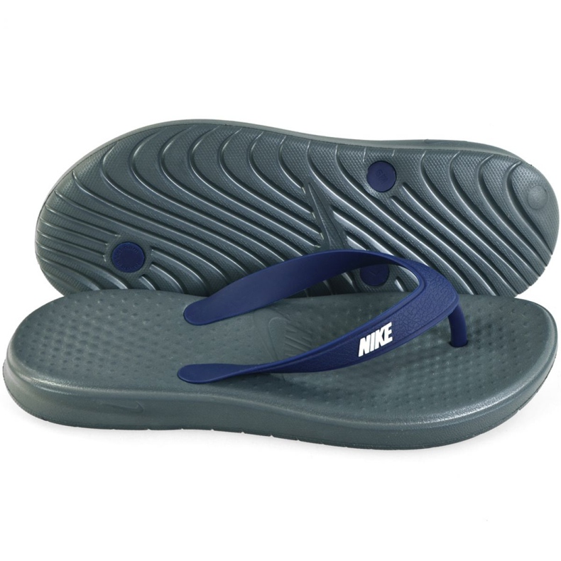 Nike Solay Thong M 882690 001 papuče siva tamnoplava 1