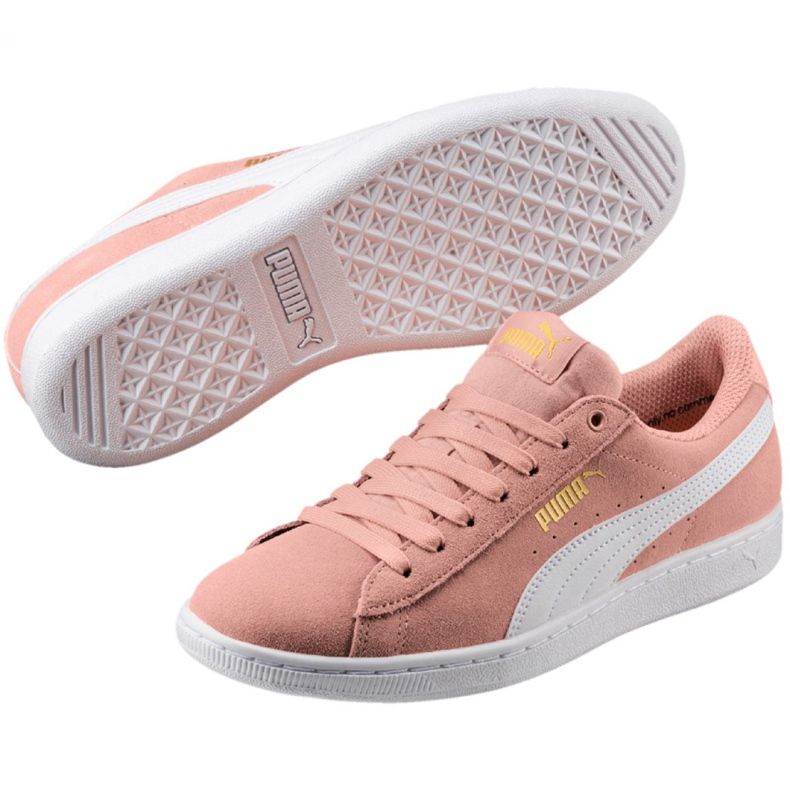 Cipele Puma Vikky Peach Beige-Puma White W 362624 25 ružičasta 1