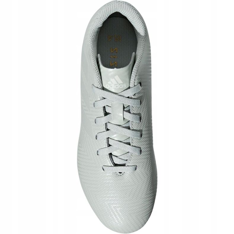 Kopačke adidas Nemeziz 18.4 FxG Jr DB2356 raznobojna bijela 1