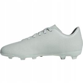 Kopačke adidas Nemeziz 18.4 FxG Jr DB2356 raznobojna bijela 2