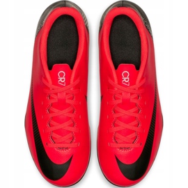 Nike Mercurial Vapor 12 Club Gs CR7 FG / MG Jr AJ3095-600 Nogometne cipele višebojan crvena 2
