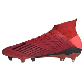 Kopačke Adidas Predator 19.1 Fg M BC0552 raznobojna crvena 1