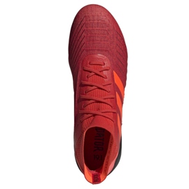 Adidas Predator 19.1 Sg M D98054 kopačke crvena crvena 2