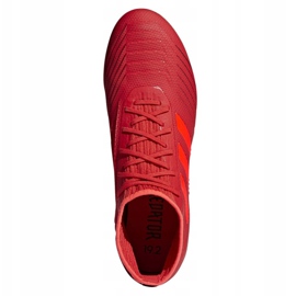 Adidas Predator 19.2 Fg M D97940 kopačke višebojan crvena 2
