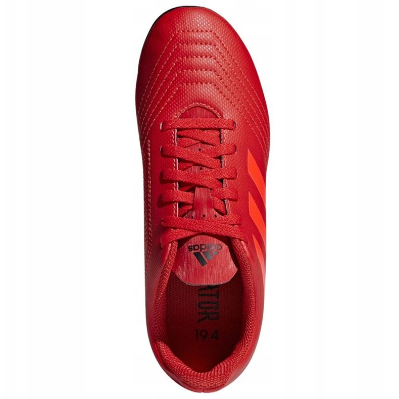 Adidas Predator 19.4 FxG Jr CM8541 kopačke raznobojna crvena 2