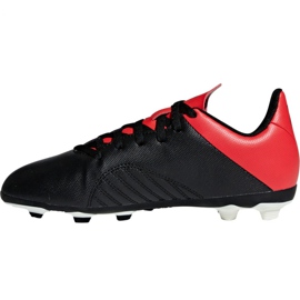 Kopačke Adidas X 18.4 FxG Jr BB9378 crna crna 2