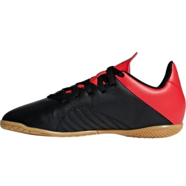 Unutarnje cipele adidas X 18.4 U Jr B9409 crno crno 2