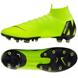 Nike Mercurial Superfly 6 Elite Ag Pro M AH7377-701 nogometne cipele ružičasta, zelena zelena 3