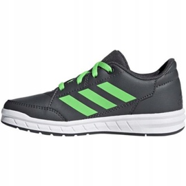 Adidas AltaSport Jr D96868 cipele siva zelena 2