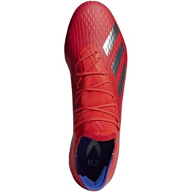 Kopačke Adidas X 18.2 Fg M BB9363 crvena crvena 1