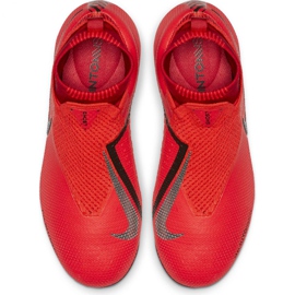 Nike Phantom Vsn Elite Df Mg Jr AO3289-600 nogometne cipele višebojan crvena 1