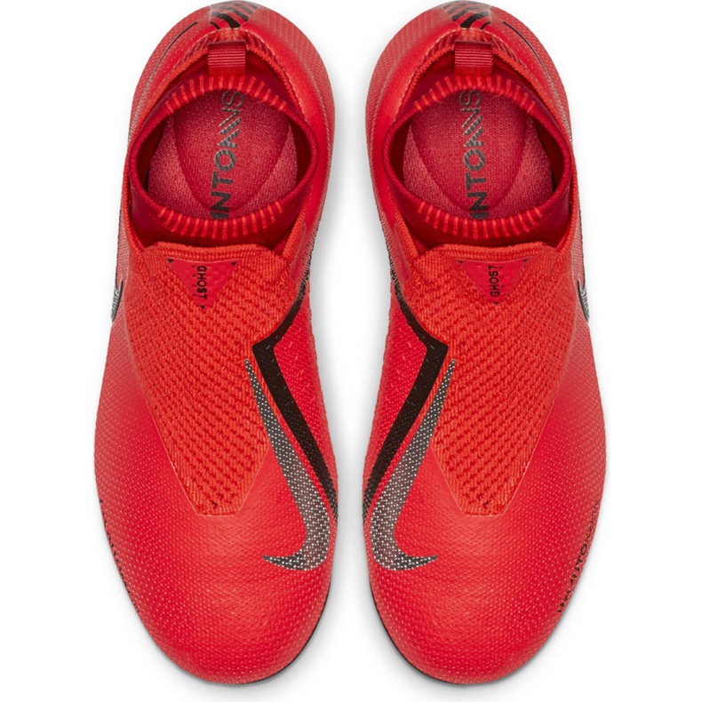 Nike Phantom Vsn Elite Df Mg Jr AO3289-600 nogometne cipele višebojan crvena 1